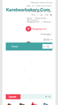 Mobile Screenshot of karebearbakery.com